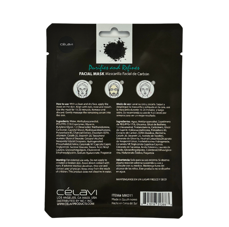 Charcoal Korean Face Mask