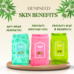 Hemp Seed Rosehip Makeup Remover Wipes