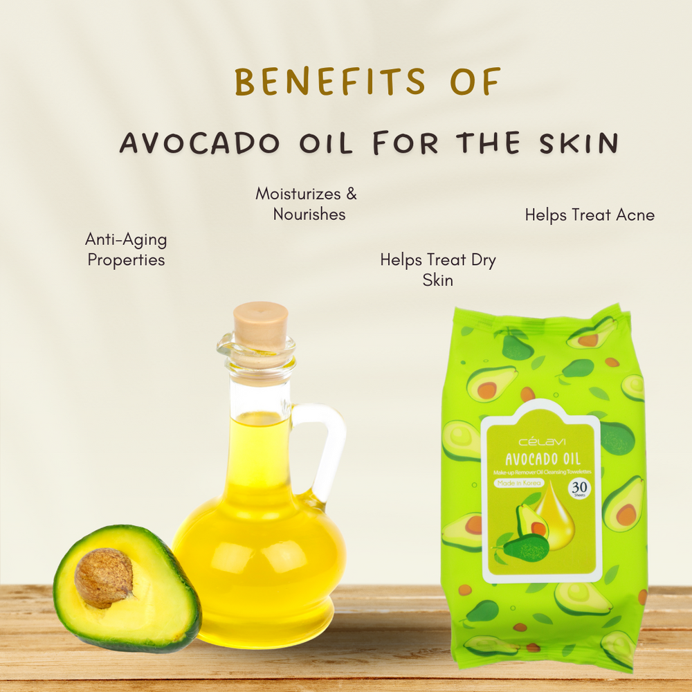 Avocado Oil Cleansing Wipes