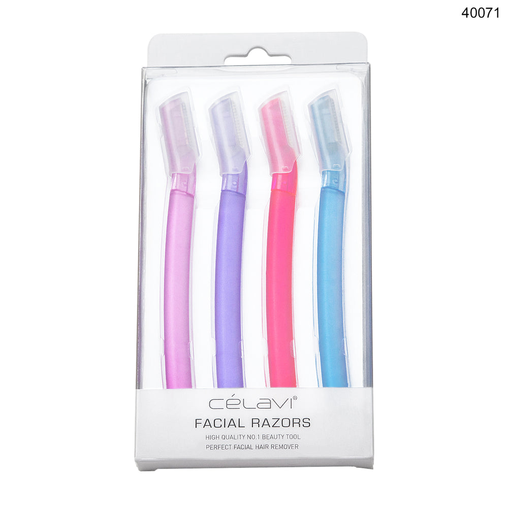 Celavi 4PC Facial Razors