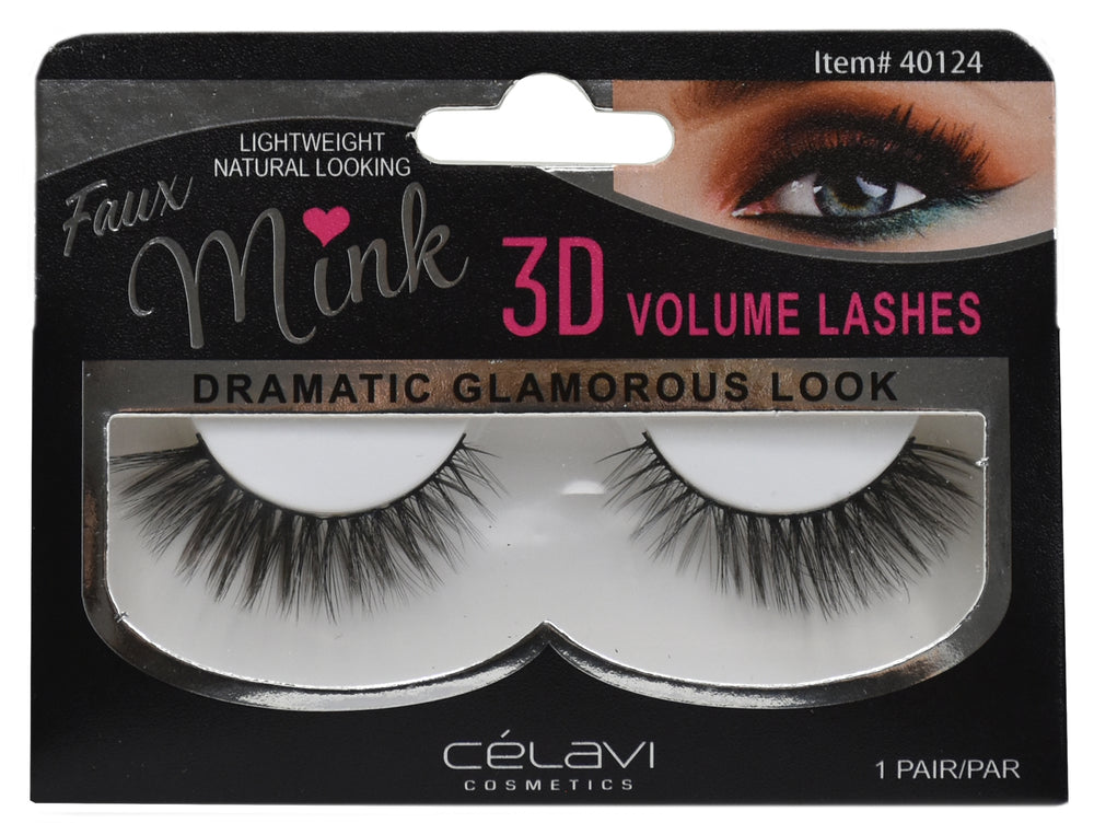 3D Faux Mink Eyelashes freeshipping - Celavi Beauty & Cosmetics