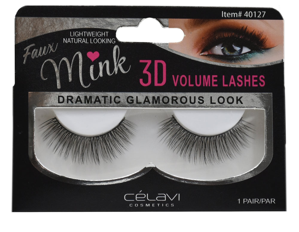 3D Faux Mink Eyelashes freeshipping - Celavi Beauty & Cosmetics