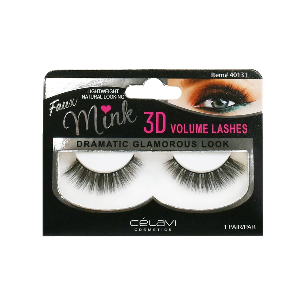 3D Faux Mink Eyelashes freeshipping - Celavi Beauty & Cosmetics