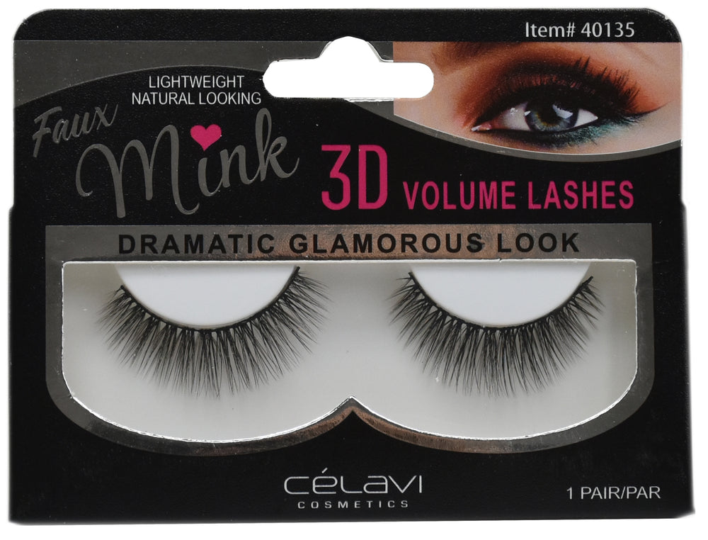 3D Faux Mink Eyelashes freeshipping - Celavi Beauty & Cosmetics