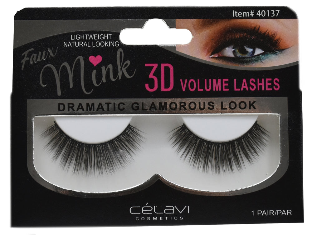 3D Faux Mink Eyelashes freeshipping - Celavi Beauty & Cosmetics