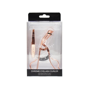 Celavi Gold Eyelash Curler & Tweezer Duo