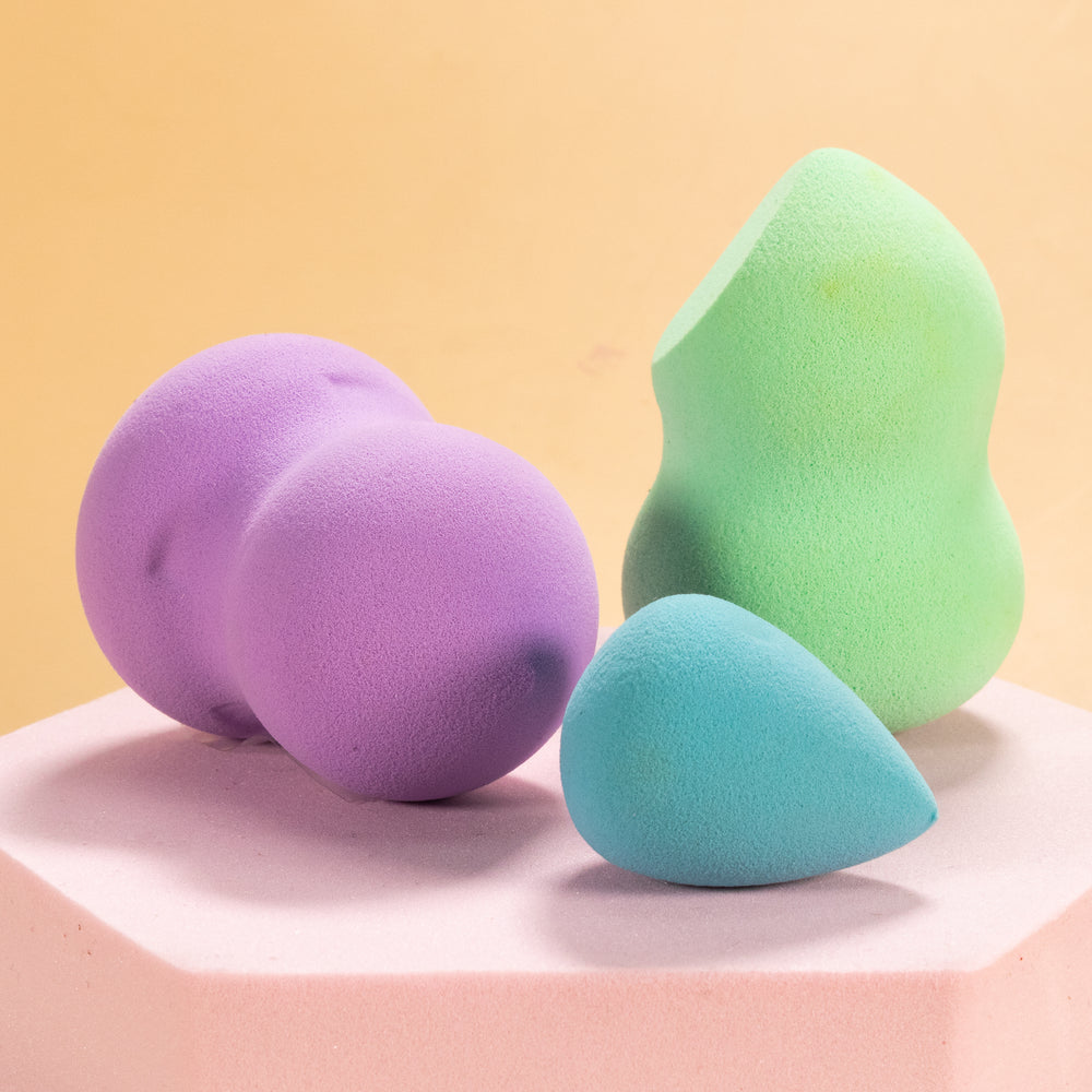 different shape beauty blenders