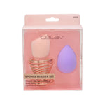 Celavi 3PC Blending Sponge and Stand Set