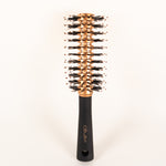 Bronze Gold Thermal Bristle Brush freeshipping - Celavi Beauty & Cosmetics