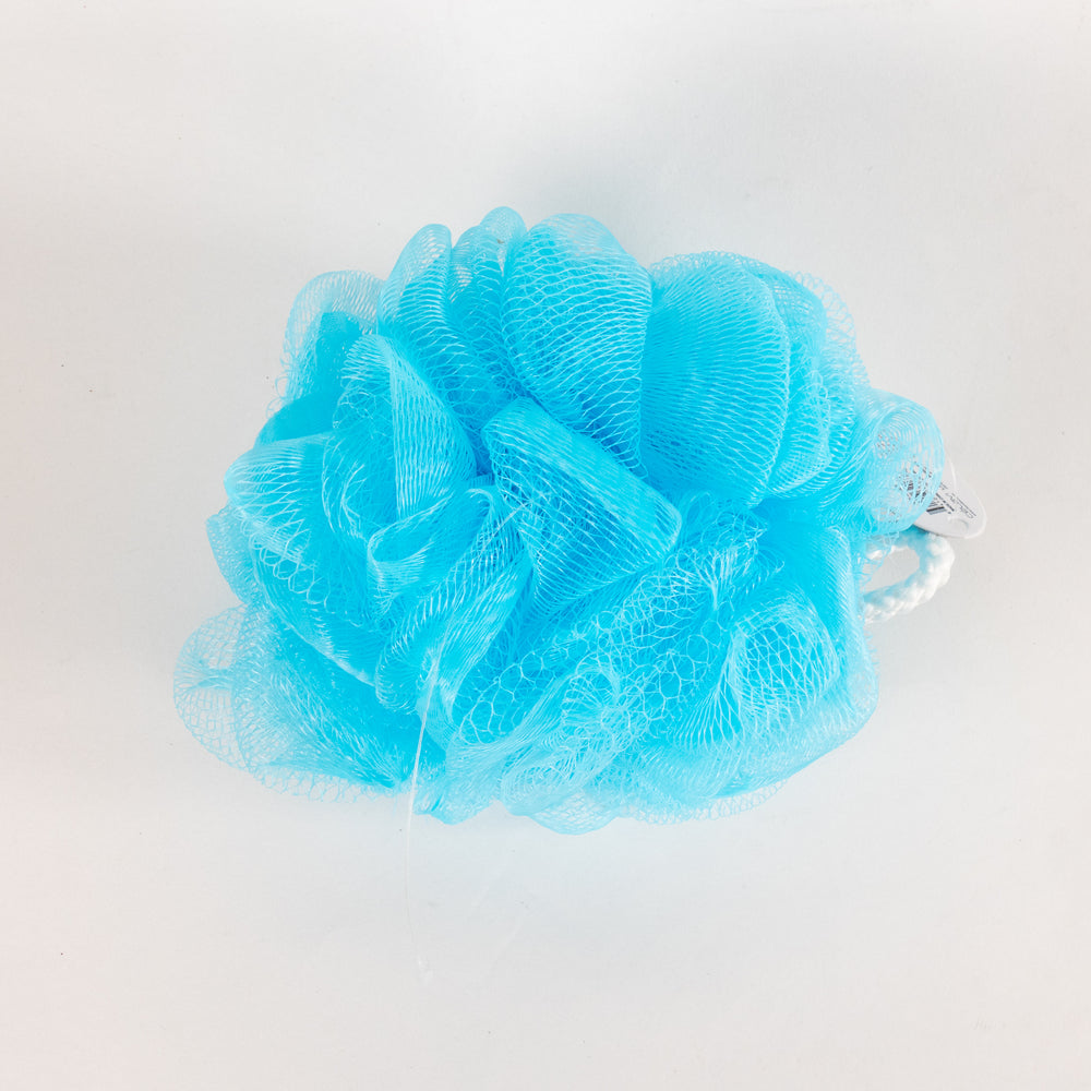 exfoliating shower puff