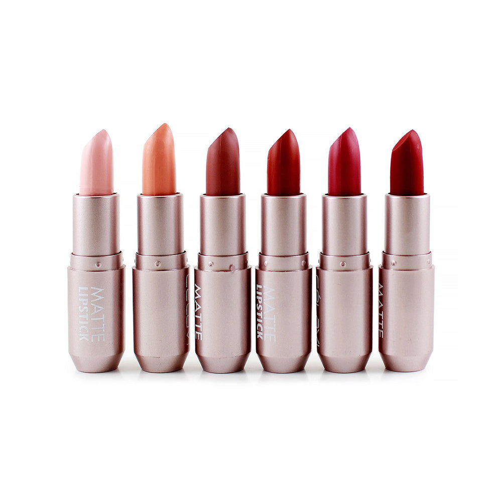 Autumn in New York Matte Lipstick (Set of 6) freeshipping - Celavi Beauty & Cosmetics