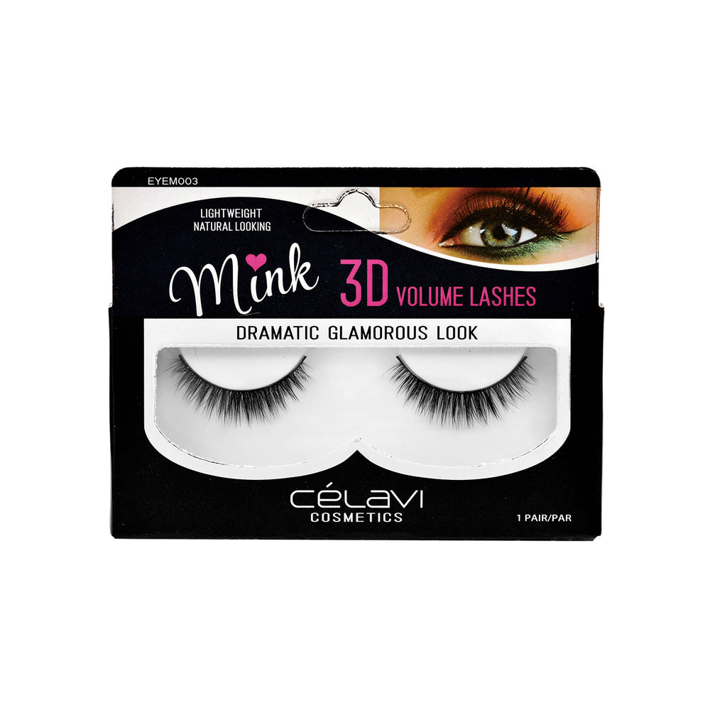 3D Volume Faux Mink Eyelashes freeshipping - Celavi Beauty & Cosmetics