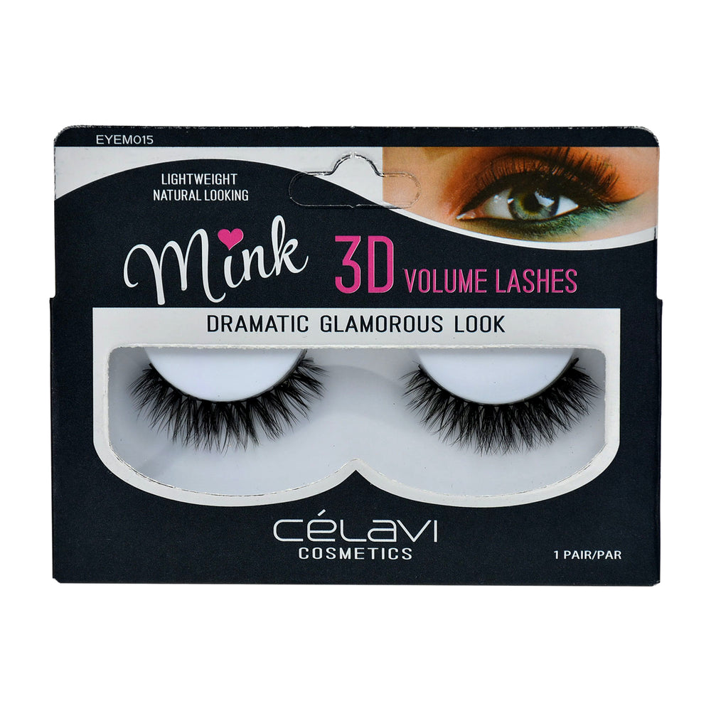 3D Volume Faux Mink Eyelashes freeshipping - Celavi Beauty & Cosmetics