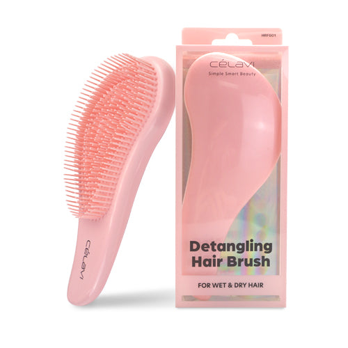 Detangling Hair Brush Salmon Pink