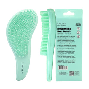 Detangling Hair Brush Mint Green