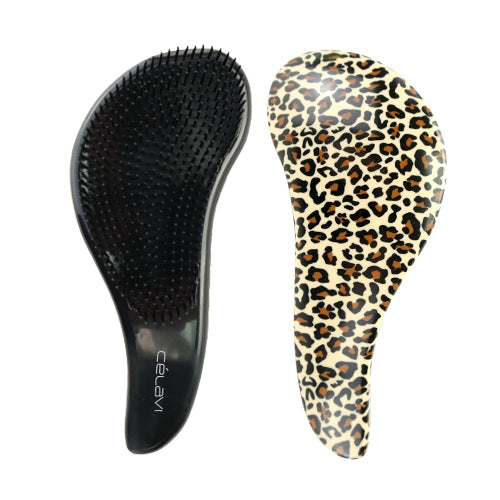 Detangling Hair Brush Animal Print