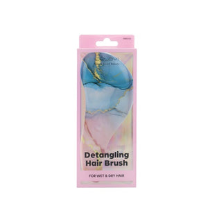 Detangling Hair Brush Pink Marble