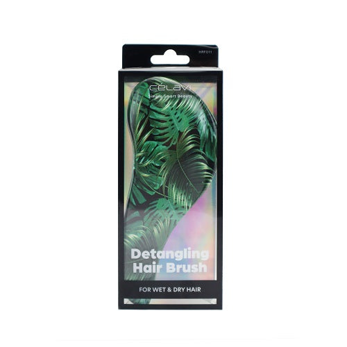 Detangling Hair Brush Jungle Green