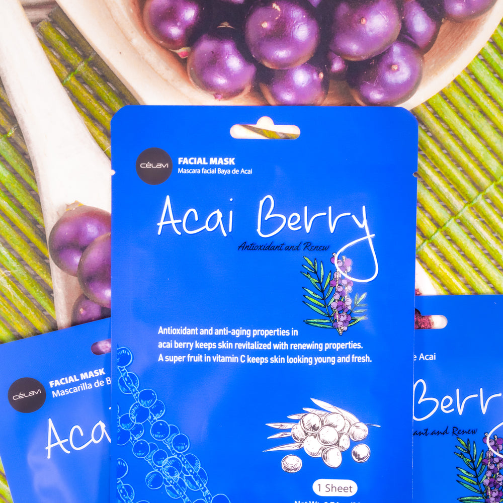 Acai Berry Korean Face Mask