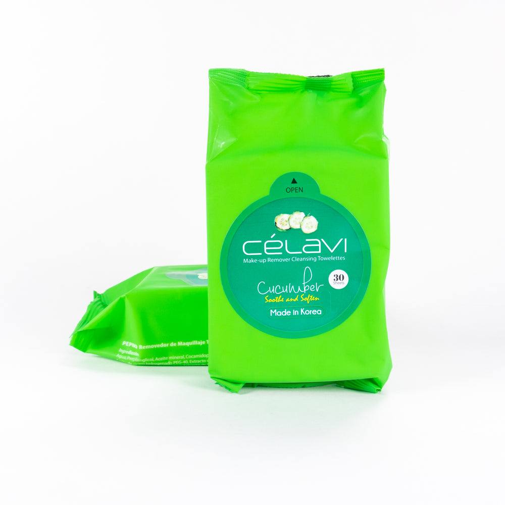 Cucumber Cleansing Wipes | 30 Sheets freeshipping - Celavi Beauty & Cosmetics