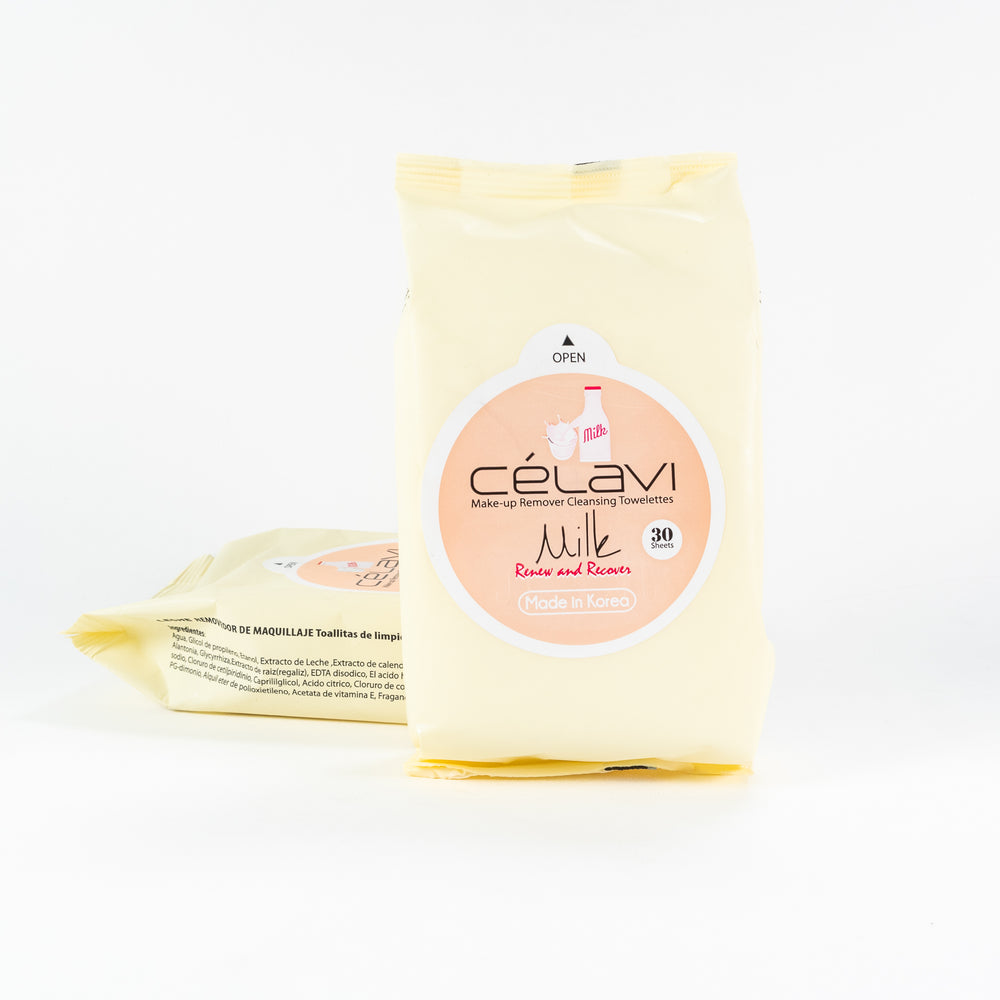 Milk Cleansing Wipes | 30 Sheets freeshipping - Celavi Beauty & Cosmetics