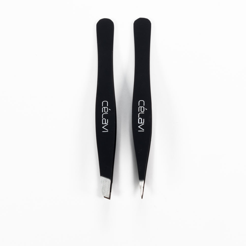 Slant & Point Tweezer Set freeshipping - Celavi Beauty & Cosmetics