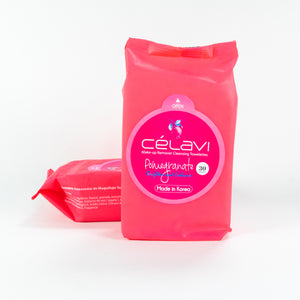 Pomegranate Cleansing Wipes | 30 Sheets freeshipping - Celavi Beauty & Cosmetics